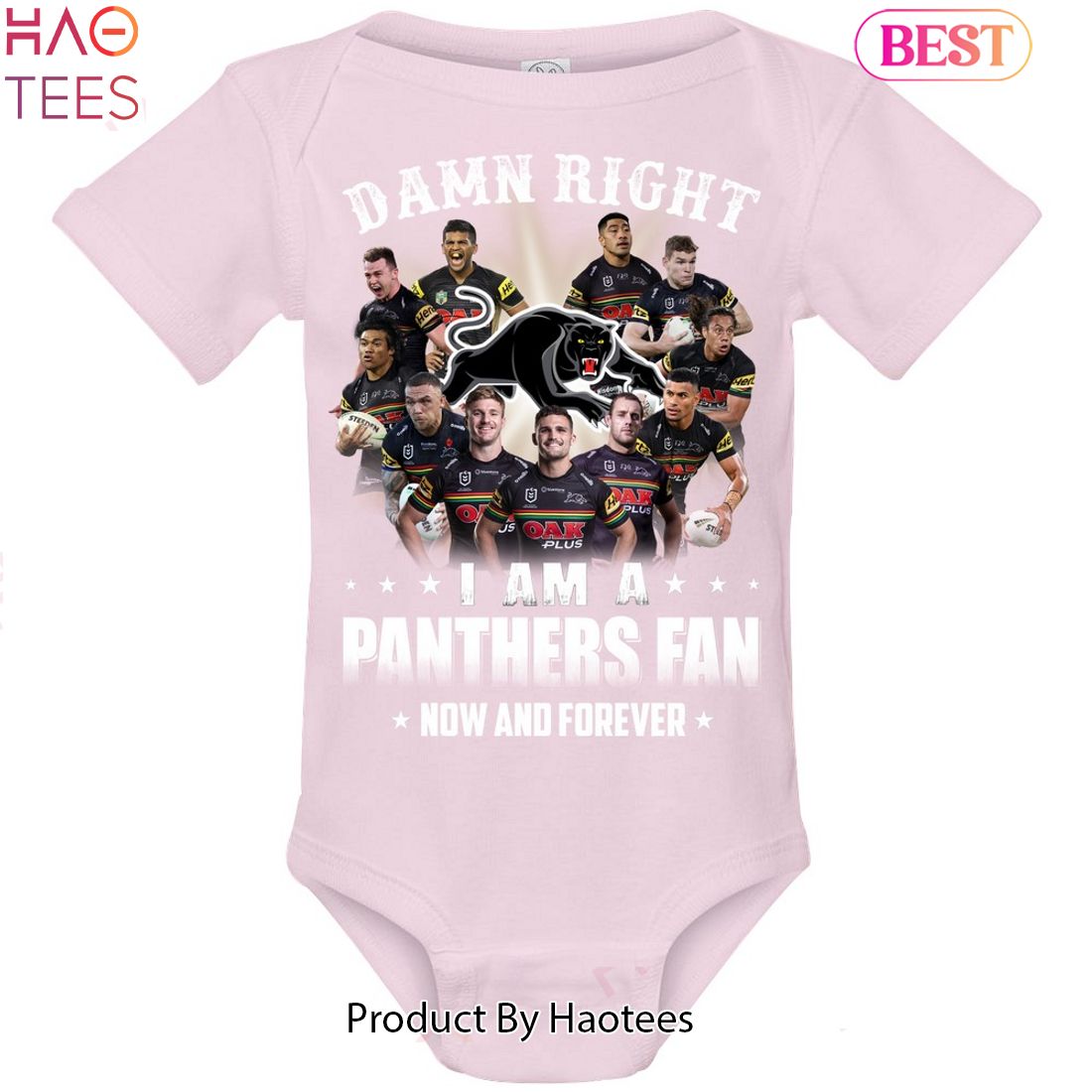 2023 Damn Right I Am A Penrith Panthers Fan Now And Forever Tee