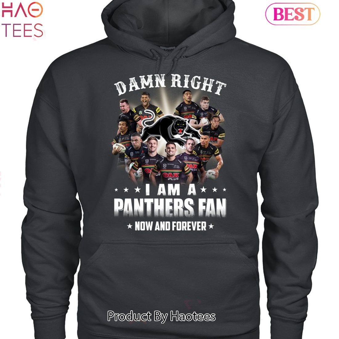 NEW 2023 Damn Right I Am A Penrith Panthers Fan Now And Forever Unisex T-Shirt NEW 2023 Damn Right I Am A Penrith Panthers Fan Now And Forever Unisex T-Shirt