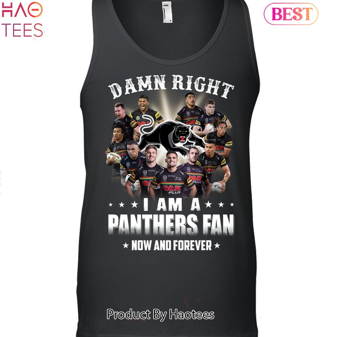 NEW 2023 Damn Right I Am A Penrith Panthers Fan Now And Forever Unisex T-Shirt NEW 2023 Damn Right I Am A Penrith Panthers Fan Now And Forever Unisex T-Shirt