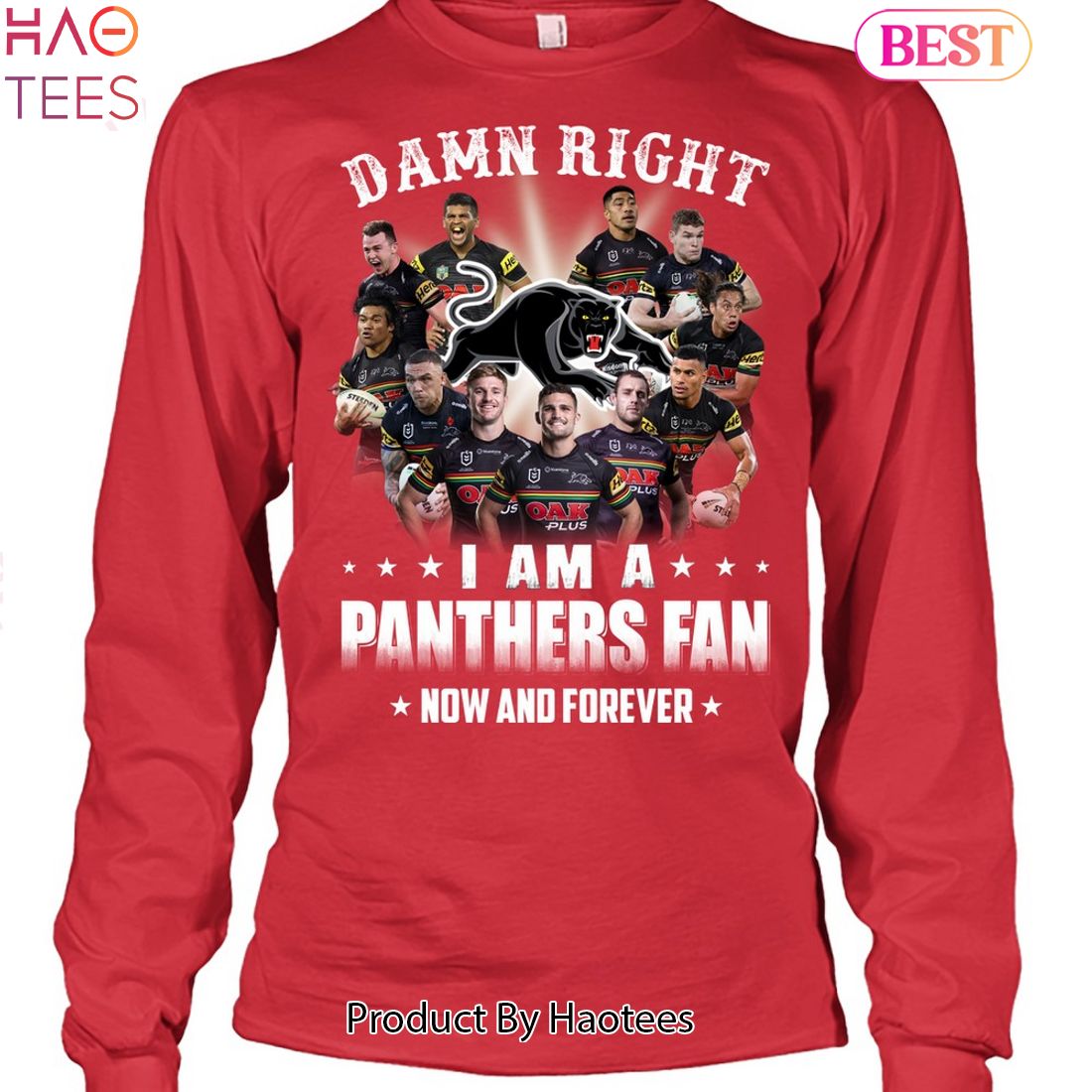 NEW 2023 Damn Right I Am A Penrith Panthers Fan Now And Forever Unisex T-Shirt NEW 2023 Damn Right I Am A Penrith Panthers Fan Now And Forever Unisex T-Shirt