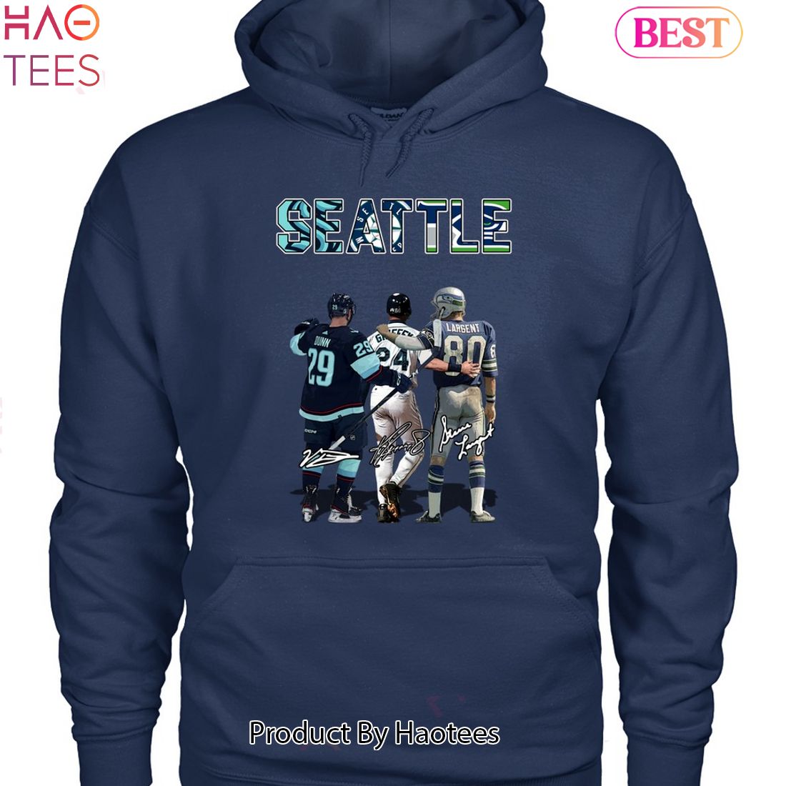 Seattle Mariners Seahawks Kraken logo shirt, hoodie, sweater, long