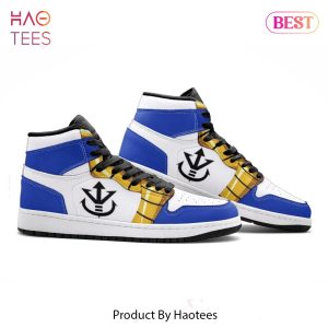 AVAILABLE Anime Dragon Ball Vegeta Air Jordan High Top Sneaker All Over Printed