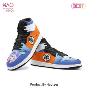 AVAILABLE Goku Dragonball Air Jordan High Top Sneaker POD Design