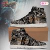 AVAILABLE Marvel Avengers Black Widow Air Jordan High Top Sneaker All Over Printed