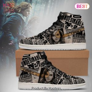 AVAILABLE Harry Potter Shoes Undesirable No Hermione Air Jordan High Top Shoes Limited Edition