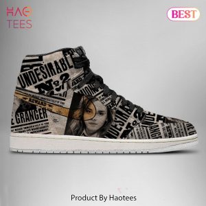 AVAILABLE Harry Potter Shoes Undesirable No Hermione Air Jordan High Top Shoes Limited Edition