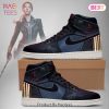 AVAILABLE Marvel Avengers Black Widow Air Jordan High Top Sneaker All Over Printed