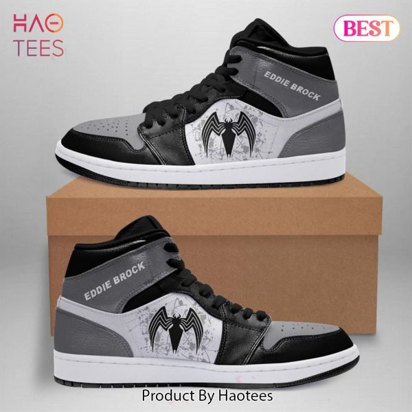 AVAILABLE Marvel Eddie Brock Air Jordan High Top Sneaker POD Design