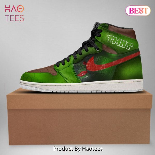 AVAILABLE TMNT Teenage Mutant Ninja Turtles Air Jordan High Top Sneaker All Over Printed