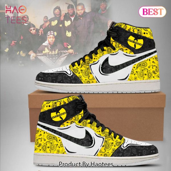 AVAILABLE Wu Tang Clan Air Jordan High Top Sneakers All Over Printed