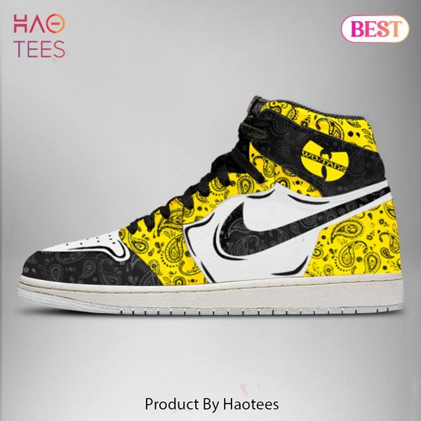 AVAILABLE Wu Tang Clan Air Jordan High Top Sneakers All Over Printed