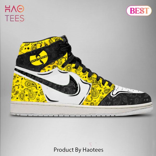 AVAILABLE Wu Tang Clan Air Jordan High Top Sneakers All Over Printed