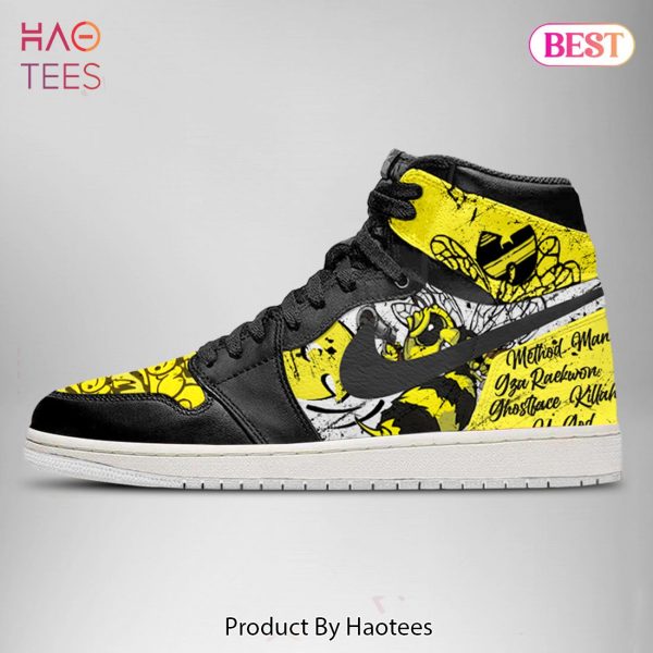 AVAILABLE Wu Tang Clan Air Jordan High Top Sneakers POD Design
