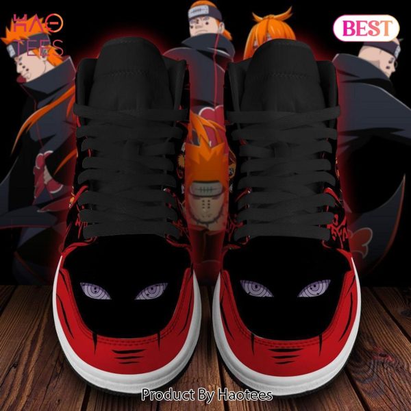 BEST Akatsuki Pain Naruto Jordan High Top Sneakers Anime Shoes For Fans All Over Printed