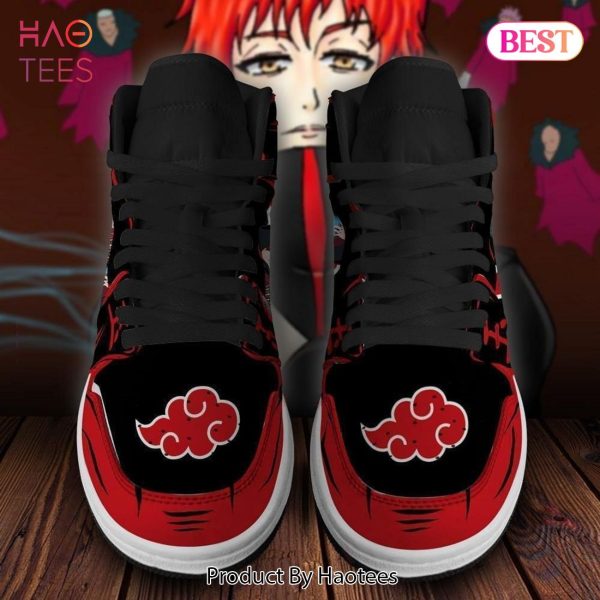 BEST Akatsuki Sasori Naruto Jordan High Top Sneakers Anime Shoes For Fans All Over Printed