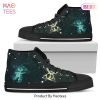 BEST Harry Potter Red High Top Shoes All Over Printed