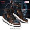 BEST Marvel Spider Man PS4 Air Jordan High Top Sneaker POD Design
