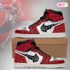 BEST Marvel Spider Man PS4 Air Jordan High Top Sneaker POD Design