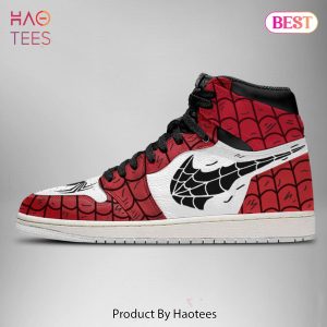 BEST Marvel Spider Man PS4 Air Jordan High Top Sneaker POD Design