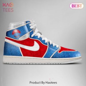 BEST Super Mario Air Jordan High Top Sneaker All Over Printed