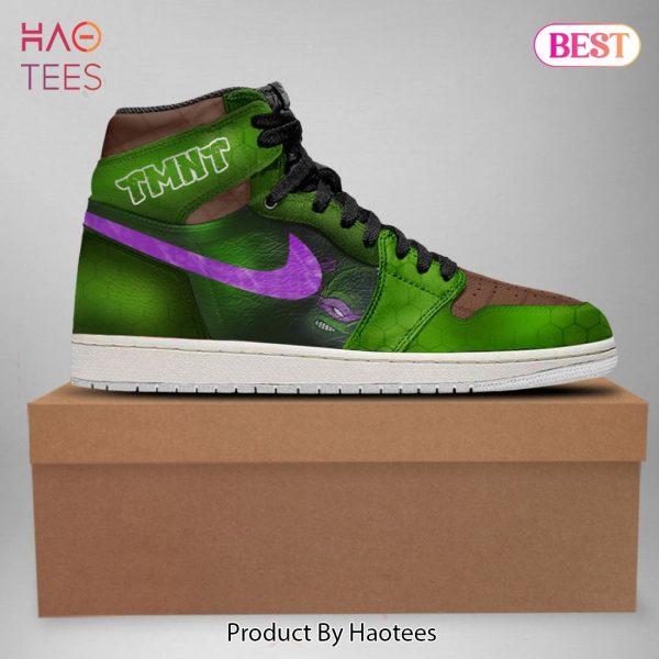 BEST TMNT Teenage Mutant Ninja Turtles Air Jordan High Top Sneaker Limited Edition