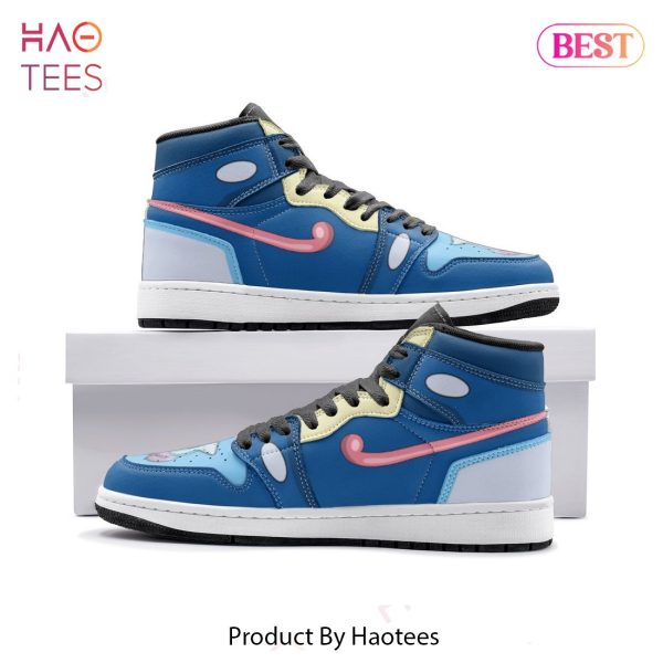 HOT Greninja Pokemon Air Jordan High Top Sneaker All Over Printed