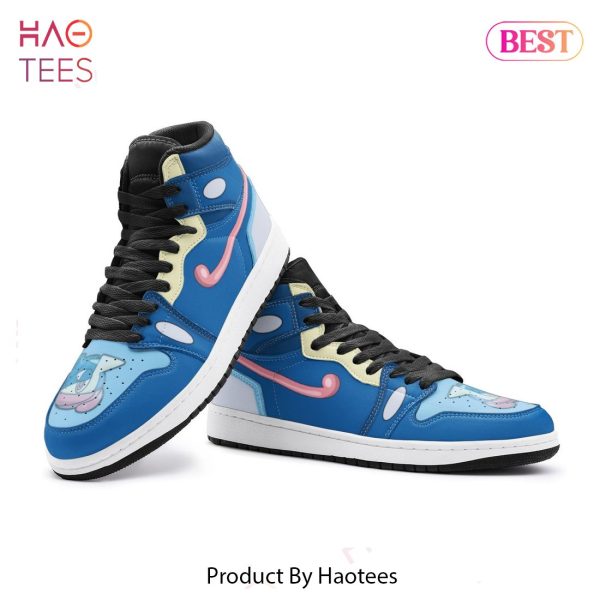 HOT Greninja Pokemon Air Jordan High Top Sneaker All Over Printed