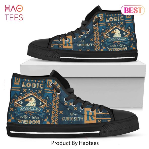 HOT Harry Potter Ravenclaw High Top Shoes POD Design
