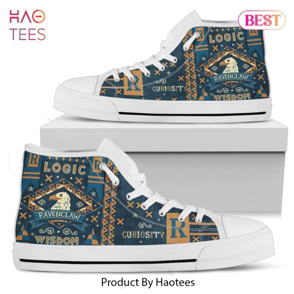 HOT Harry Potter Ravenclaw High Top Shoes POD Design