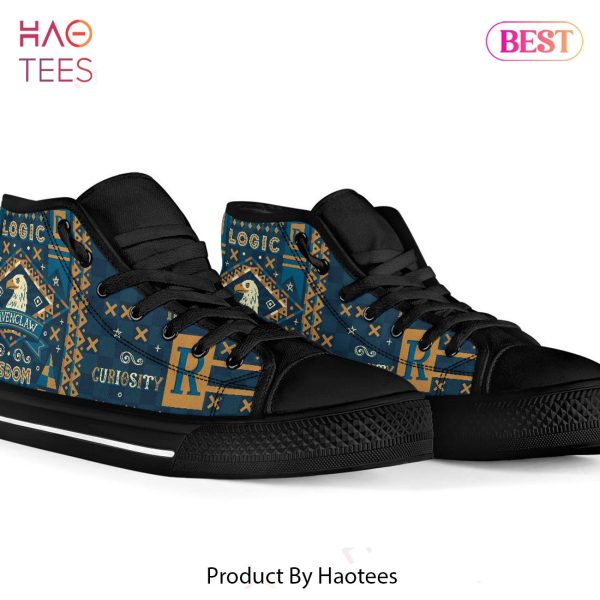 HOT Harry Potter Ravenclaw High Top Shoes POD Design