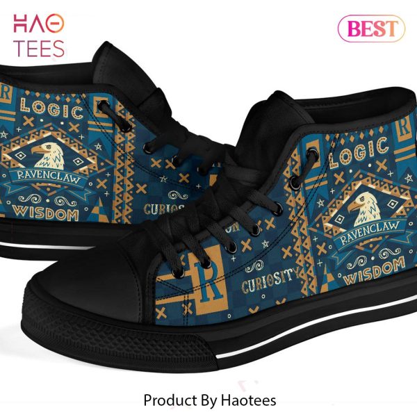 HOT Harry Potter Ravenclaw High Top Shoes POD Design