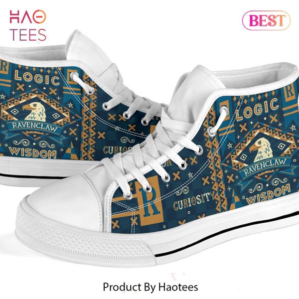 HOT Harry Potter Ravenclaw High Top Shoes POD Design
