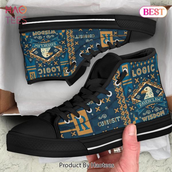 HOT Harry Potter Ravenclaw High Top Shoes POD Design