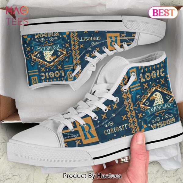 HOT Harry Potter Ravenclaw High Top Shoes POD Design