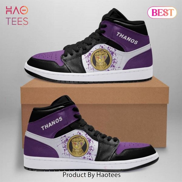 HOT Marvel Thanos Air Jordan High Top Sneaker POD Design
