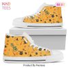 HOT TREND Harry Potter Hogwarts Pattern High Top Shoes POD Design