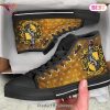 HOT TREND Harry Potter Hogwarts Pattern High Top Shoes POD Design