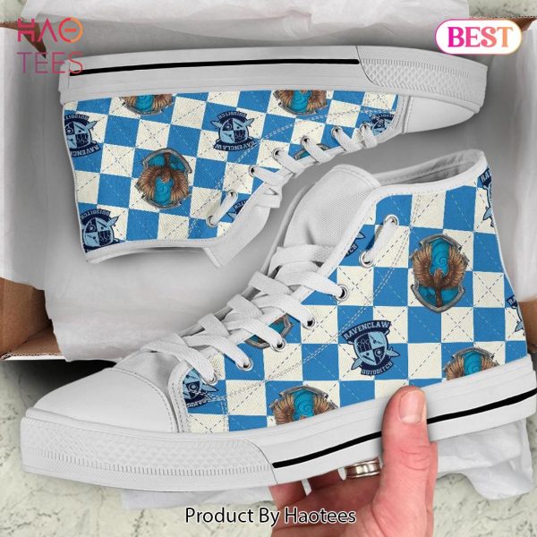 HOT TREND Harry Potter Ravenclaw High Top Shoes All Over Printed – 9H91