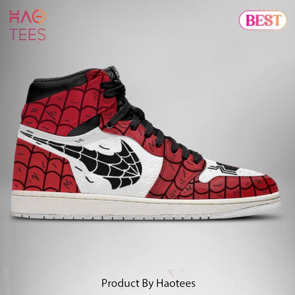 HOT TREND Marvel Spider Man Air Tom Jordan High Top Sneaker All Over Printed