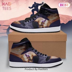 HOT TREND Marvel Thanos Air Jordan High Top Sneaker POD Design