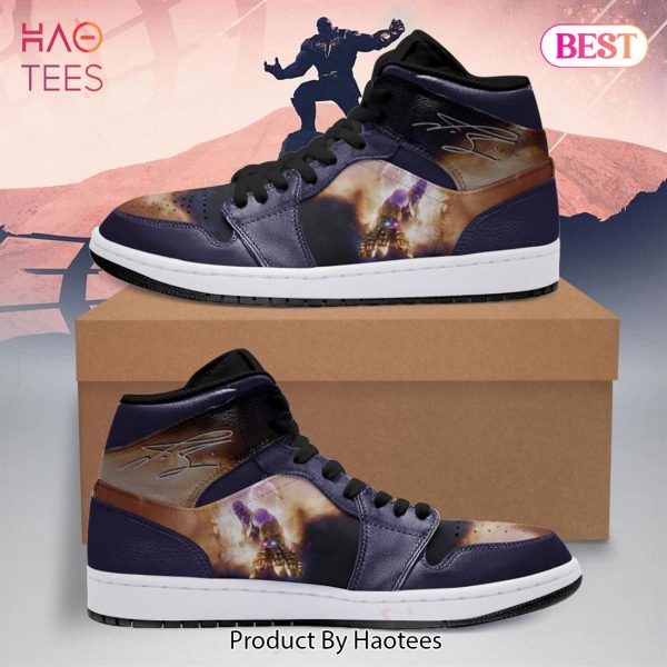HOT TREND Marvel Thanos Air Jordan High Top Sneaker POD Design