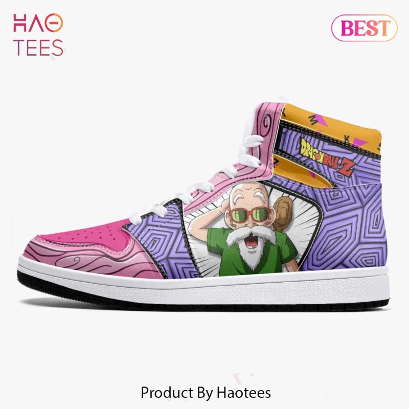 LIMITED Anime Dragon Ball Kame Roshi Air Jordan High Top Sneaker All ...