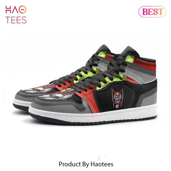 LIMITED Astray Red Frame Gundam Air Jordan High Top Sneaker All Over Printed