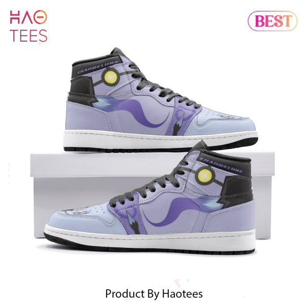 LIMITED Chandelure Pokemon Air Jordan High Top Sneaker All Over Printed