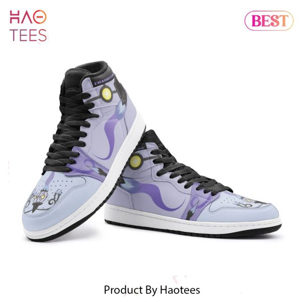LIMITED Chandelure Pokemon Air Jordan High Top Sneaker All Over Printed