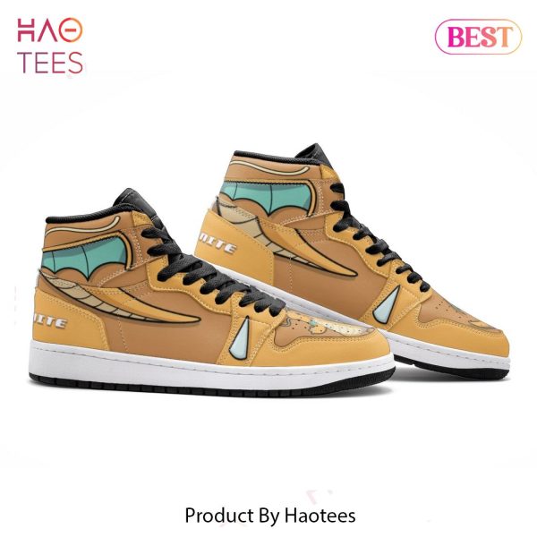 LIMITED Dragonite Pokemon Air Jordan High Top Sneaker POD Design
