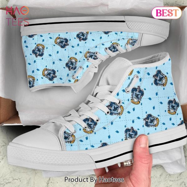LIMITED Harry Potter Ravenclaw High Top Shoes All Over Printed