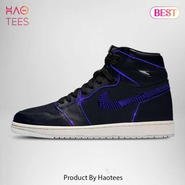 LIMITED Marvel Avengers Black Panther Air Jordan High Top Sneaker All Over Printed