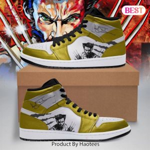 LIMITED Marvel Wolverine Air Jordan High Top Sneaker All Over Printed