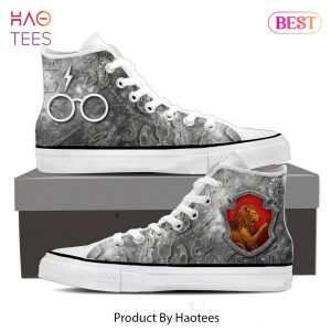 LIMITED The Gryffindor Lion Harry Potter High Top Shoes All Over Printed